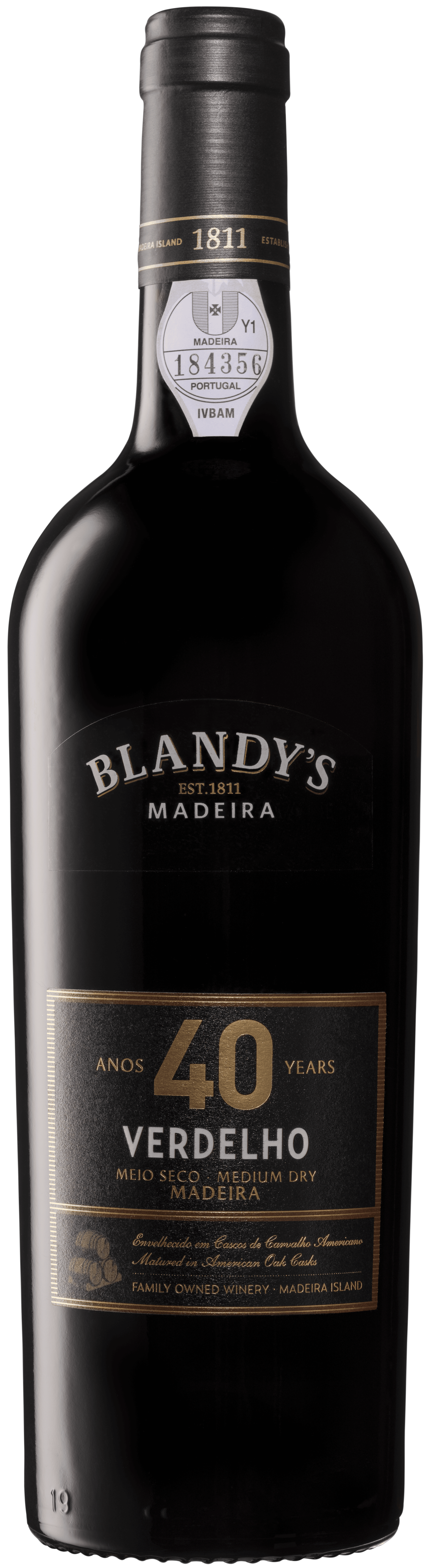 Product Image for BLANDY'S VERDELHO 40 YEAR OLD